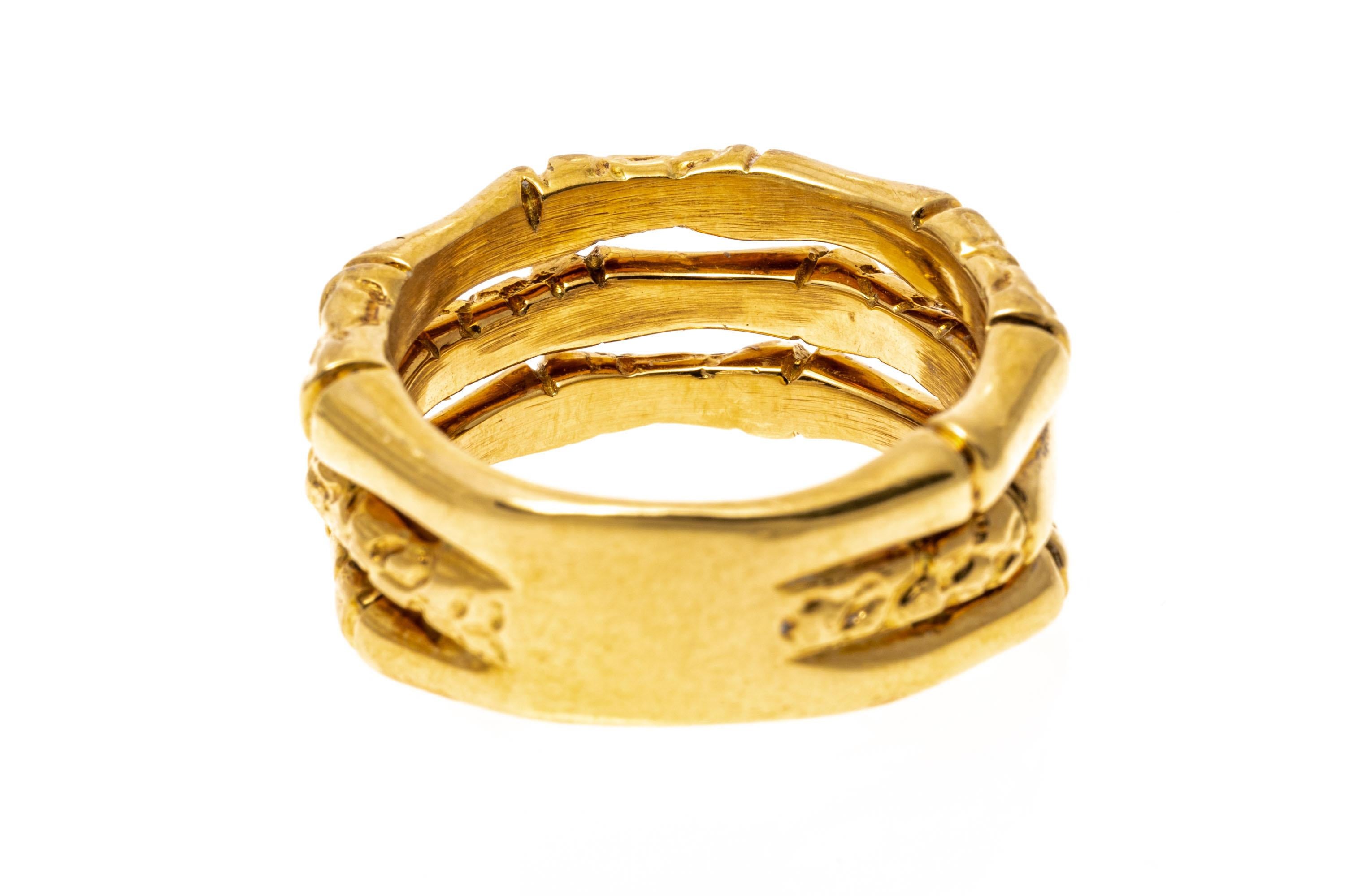 50th anniversary gold rings