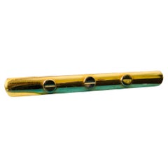 14k Yellow Gold Bar Tie Pin/Clip