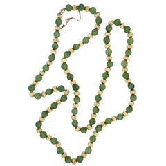 Jade Beaded Necklaces
