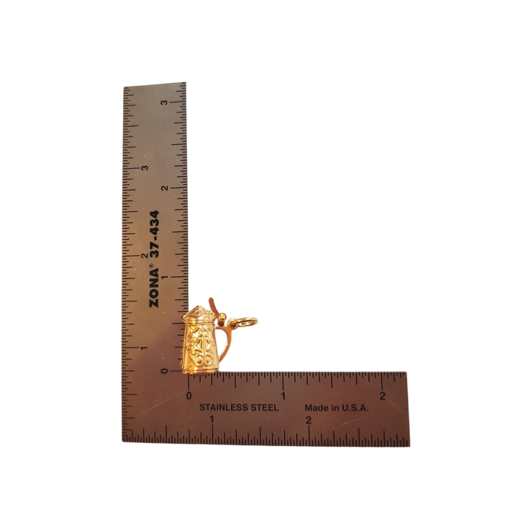Breloque en or jaune 14K pour la bière #18002 en vente 7