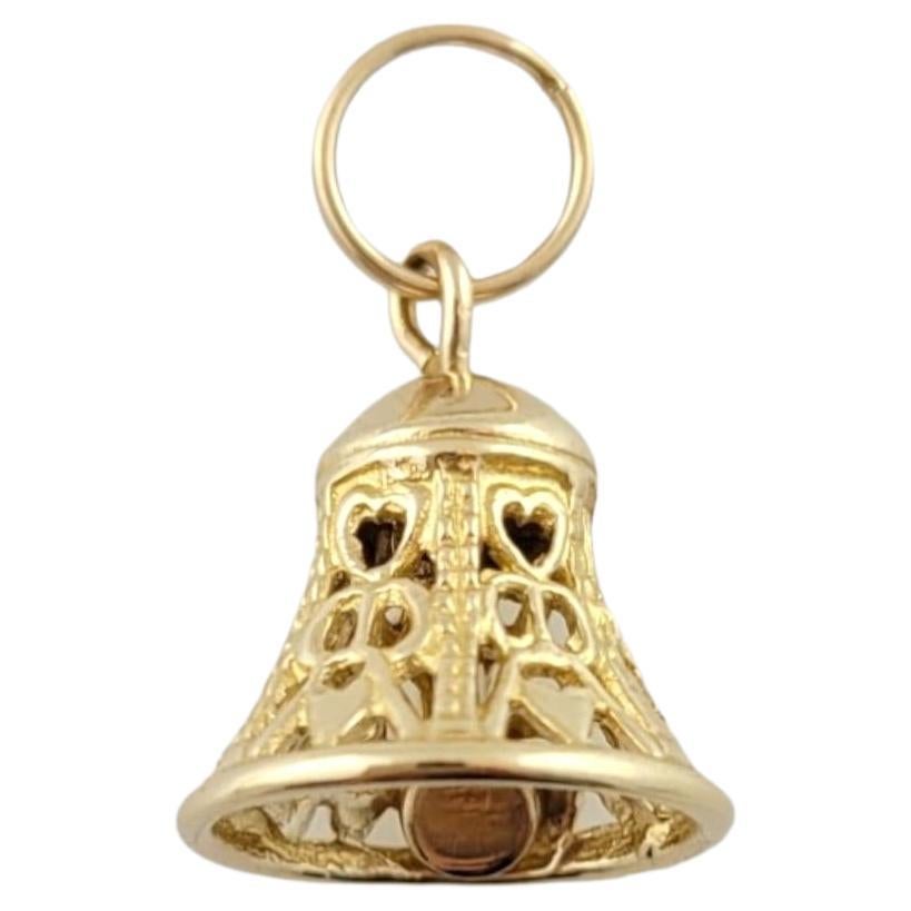 14K Yellow Gold Bell Charm #16214