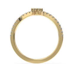 14 Karat Yellow Gold Belle Diamond Ring '1/5 Carat'