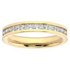 Bague Betty en or jaune 14 carats et diamants de 1/2 carat « Tw »