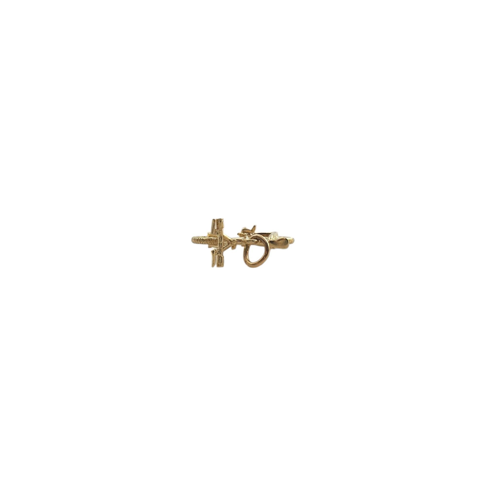 Women's 14K Yellow Gold Bicycle Charm #16009 For Sale