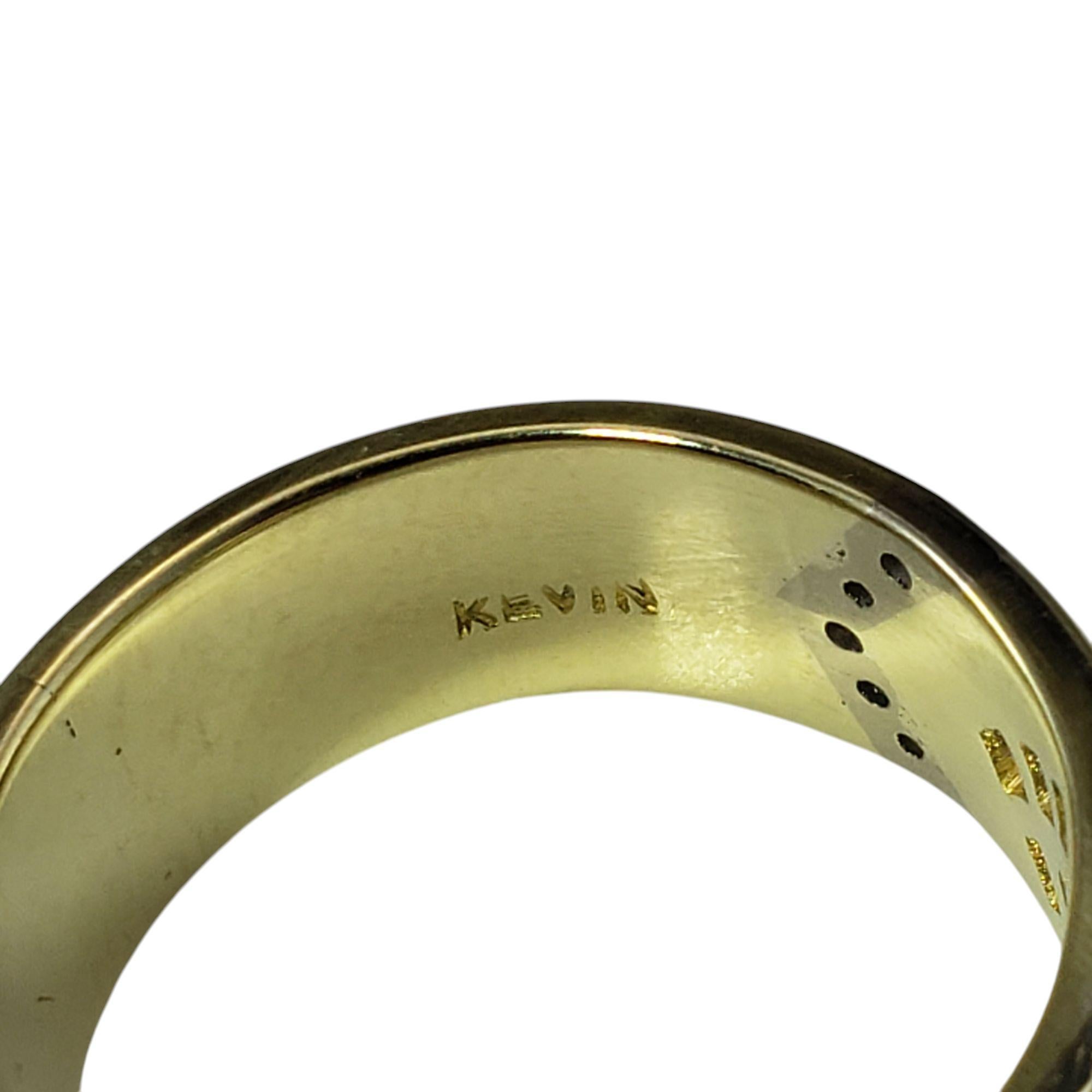 14K Yellow Gold Blue Star Sapphire & Diamond Ring Size 6.5  #21211 In Good Condition For Sale In Washington Depot, CT