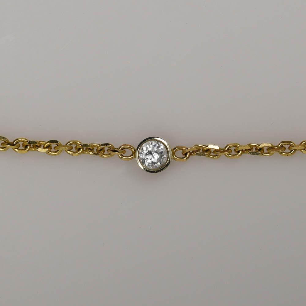 Women's or Men's 14K Yellow Gold Bracelet, 2.7gr For Sale