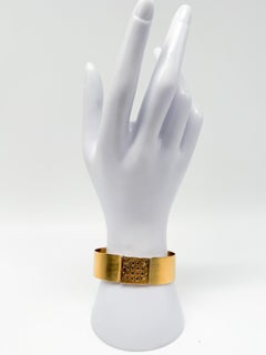 Bracelet en or jaune 14K avec émail