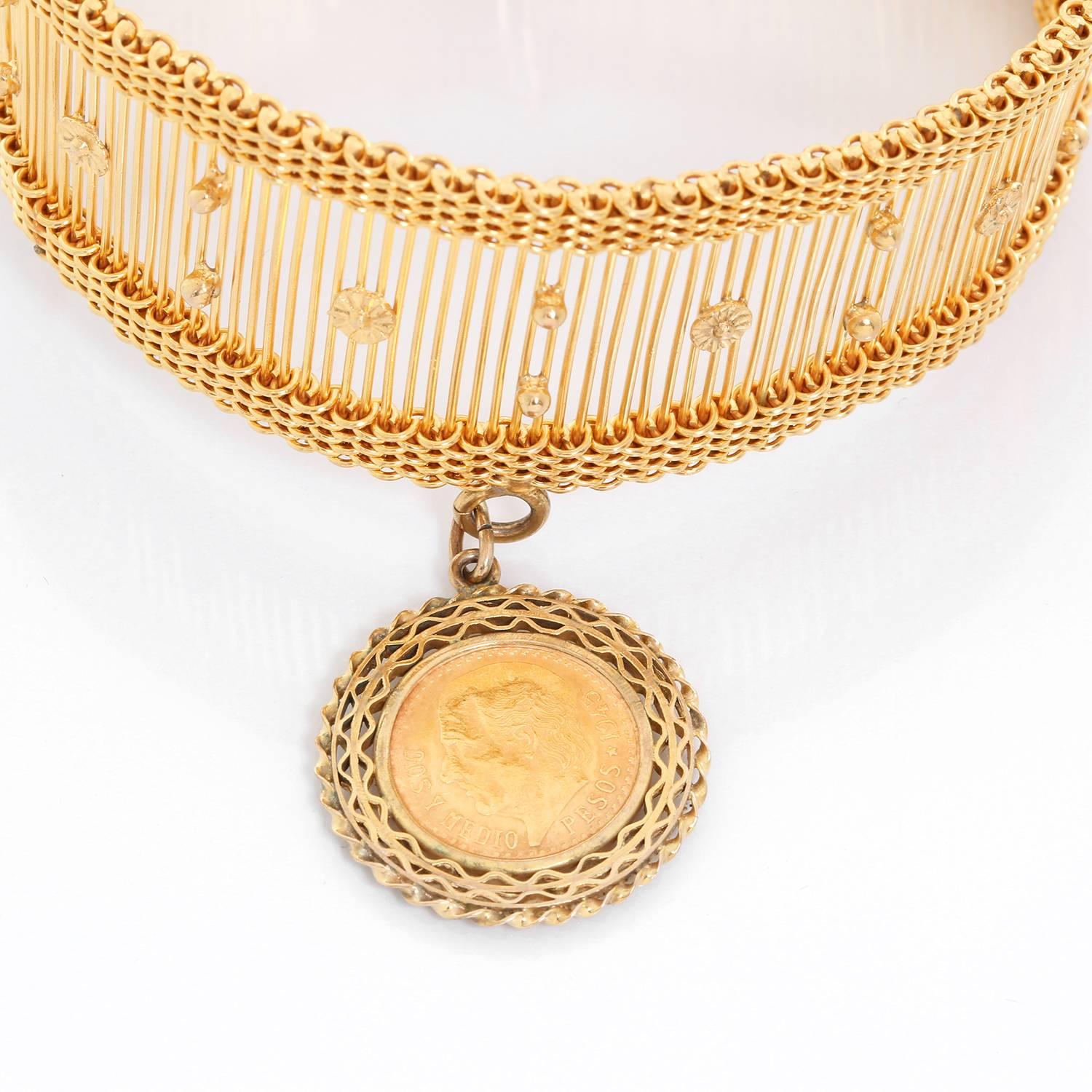 gold mexican bracelets