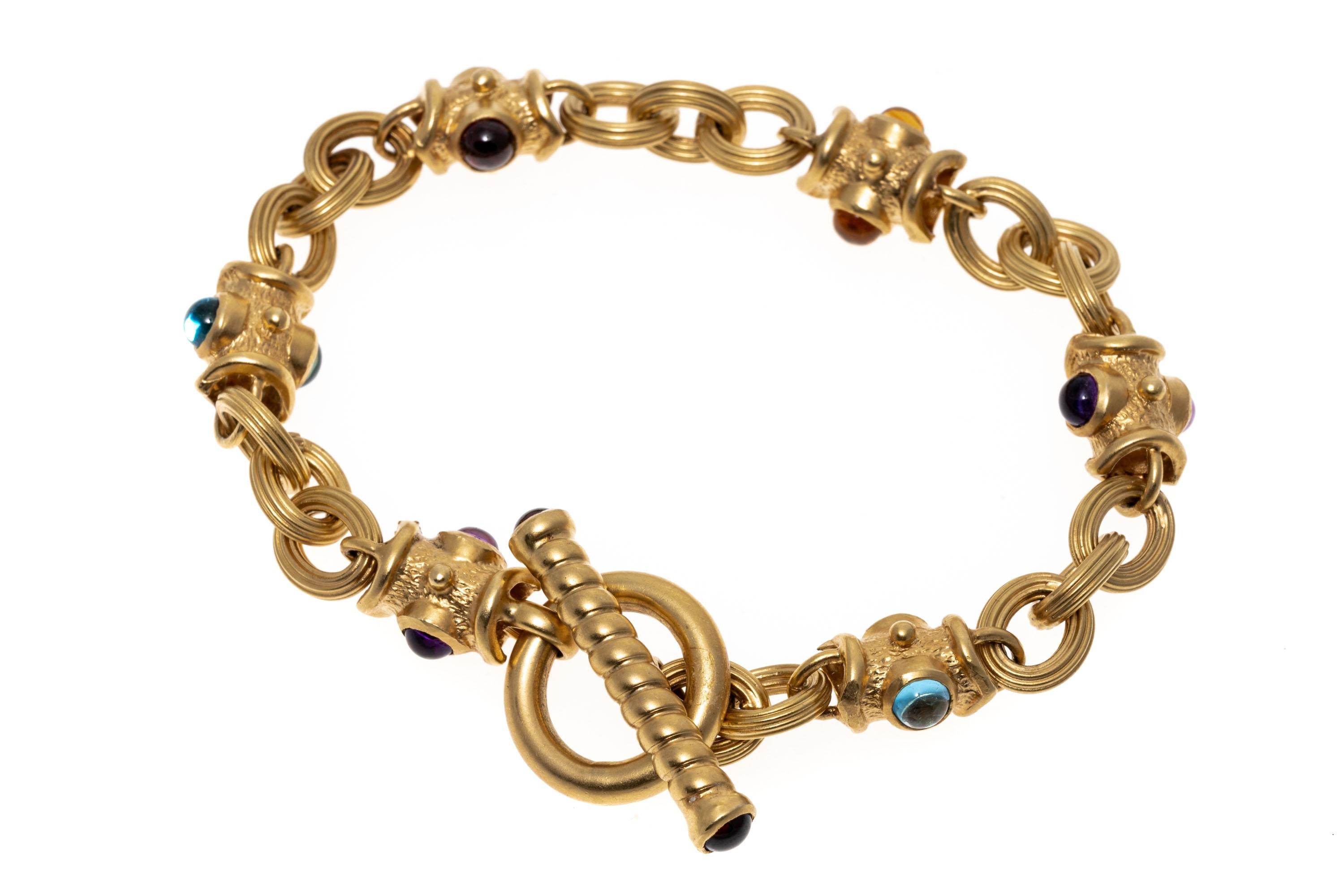 gold byzantine bracelet