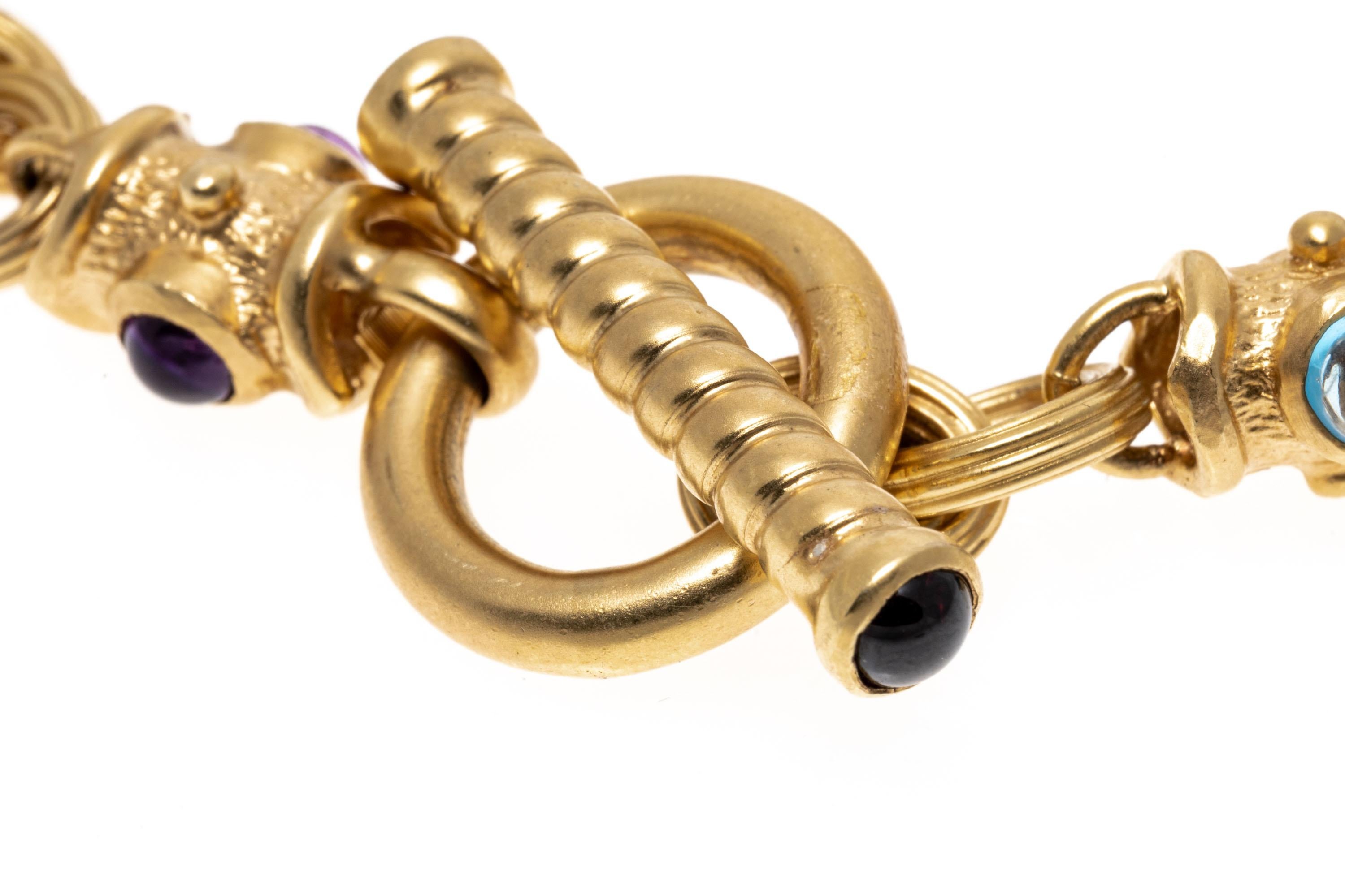 14k gold toggle clasp