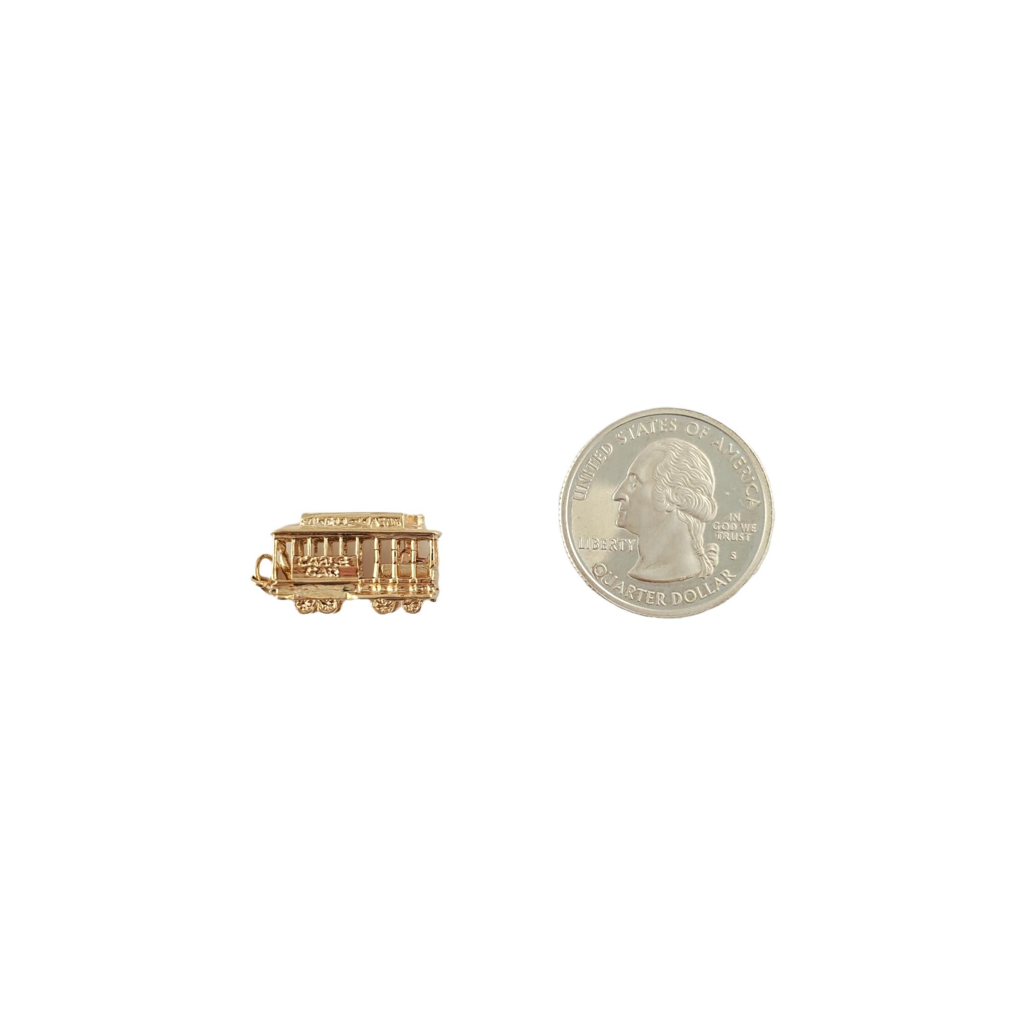 Charm a forma di fune in oro giallo 14K 6