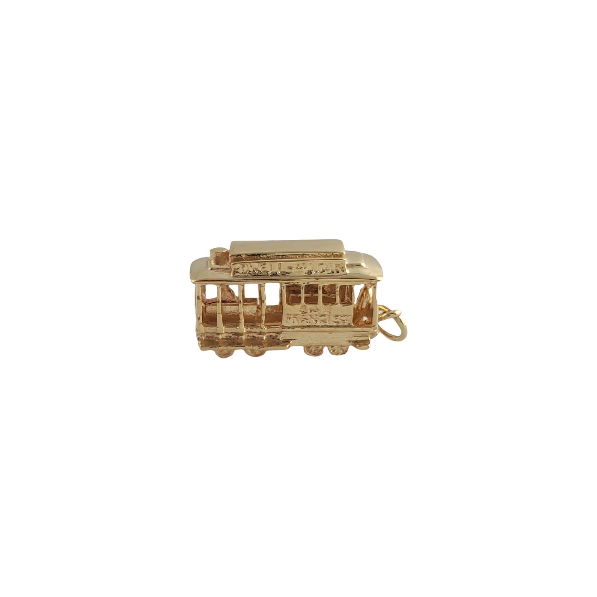 Charm a forma di fune in oro giallo 14K 1