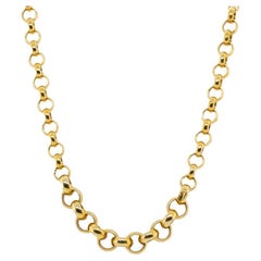14K Yellow Gold Cable Chain