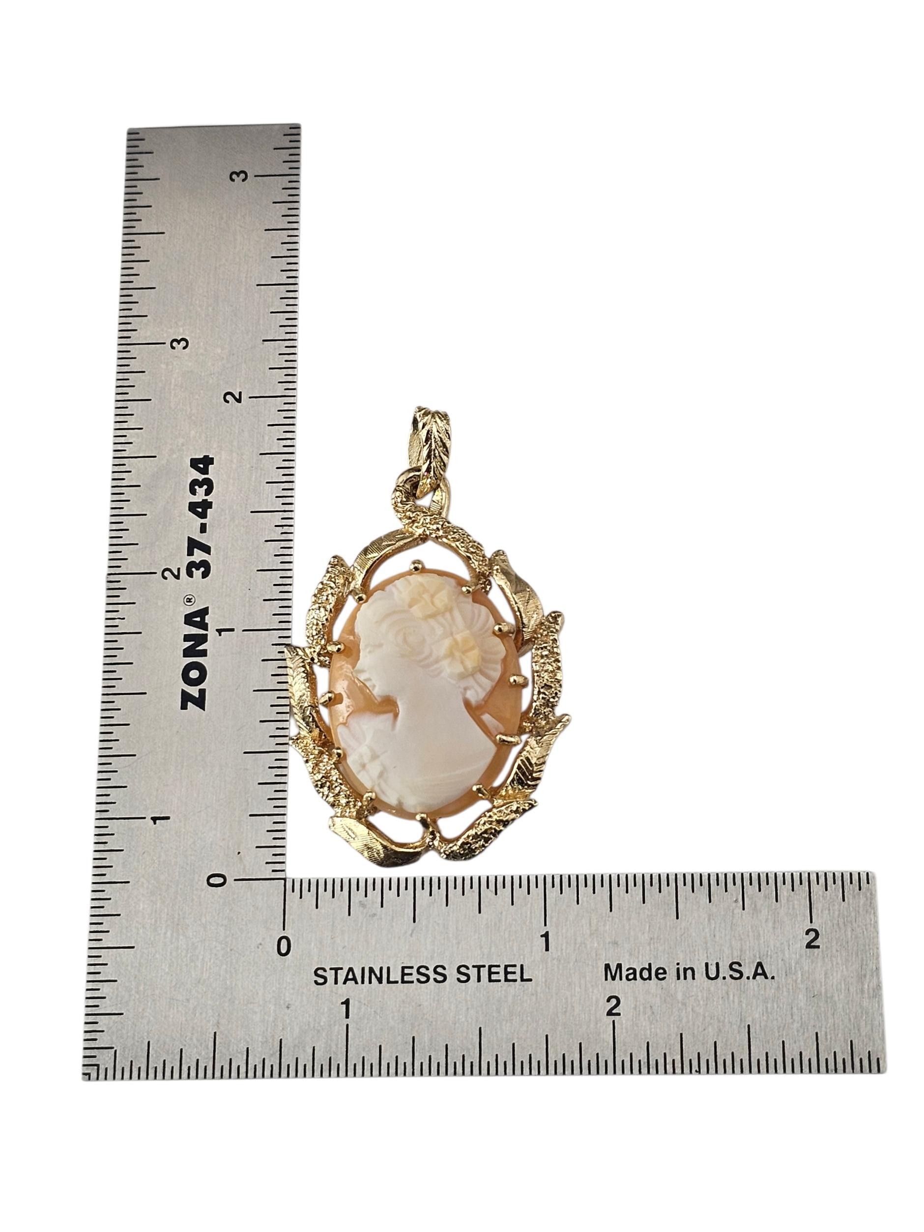 De las mujeres Colgante camafeo de oro amarillo de 14 quilates nº 24080 en venta