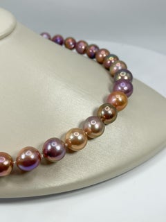 14K "Candy" Fresh Water Pearl Necklace 10-13mm
