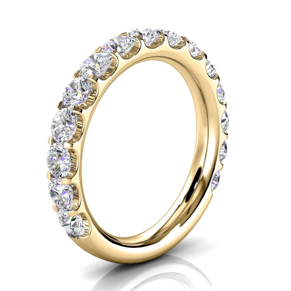 For Sale:  14k Yellow Gold Carole Micro-Prong Diamond Ring '1 1/2 Ct. tw' 2