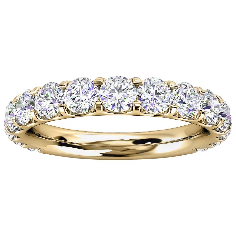 For Sale:  14k Yellow Gold Carole Micro-Prong Diamond Ring '1 1/2 Ct. tw'