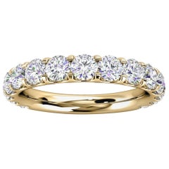 14k Yellow Gold Carole Micro-Prong Diamond Ring '1 1/2 Ct. tw'