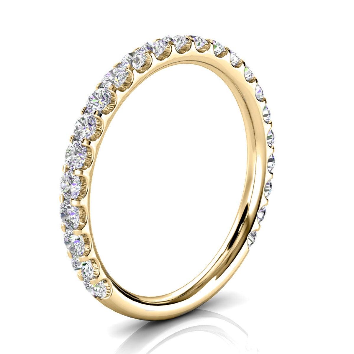 For Sale:  14k Yellow Gold Carole Micro-Prong Diamond Ring '1/2 Ct. Tw' 2
