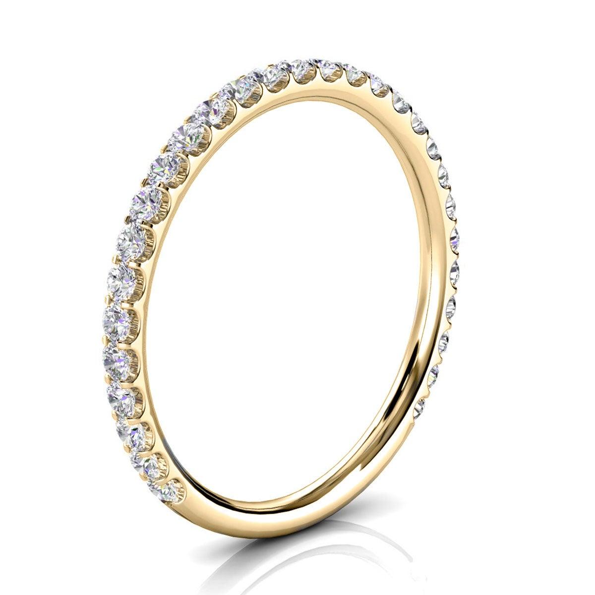 For Sale:  14k Yellow Gold Carole Micro-Prong Diamond Ring '1/3 Ct. tw' 2