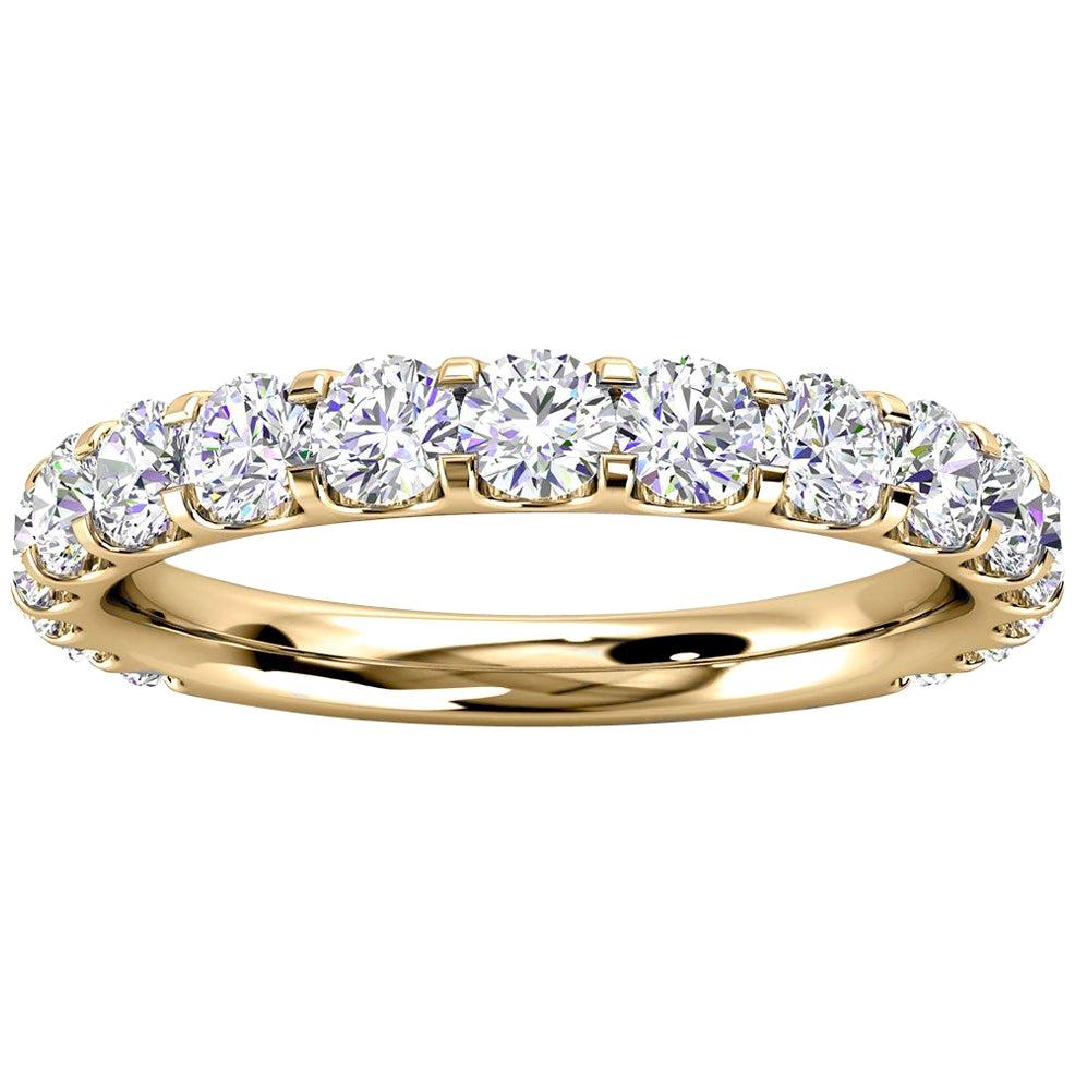 14K Yellow Gold Carole Micro-Prong Diamond Ring '1 Ct. tw'