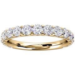 14K Yellow Gold Carole Micro-Prong Diamond Ring '1 Ct. tw'