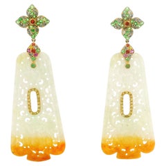 Sapphire Dangle Earrings