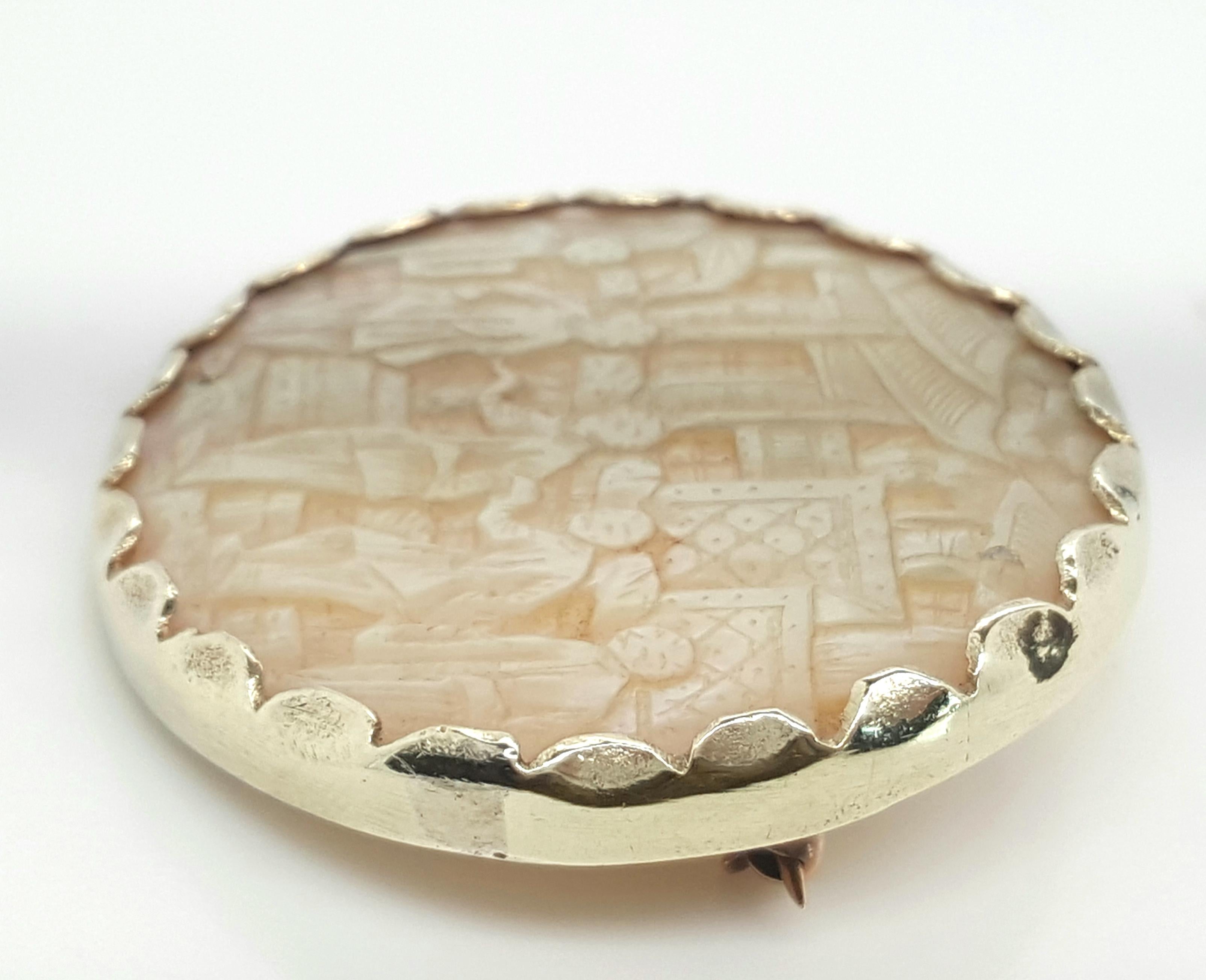 find out where to obtain the ivory coin brooch