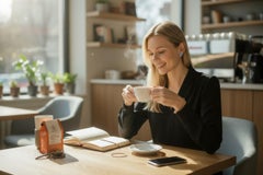 14K Yellow Gold Ceylon Cabochon Sapphire and Diamond Bezel-Set Stud Earrings