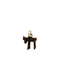 14K Yellow Gold Chai Pendant #22506