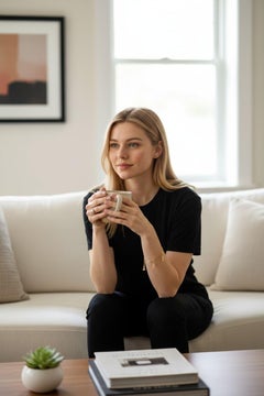 14K Yellow Gold Chain Charm Bracelet with Three Charms