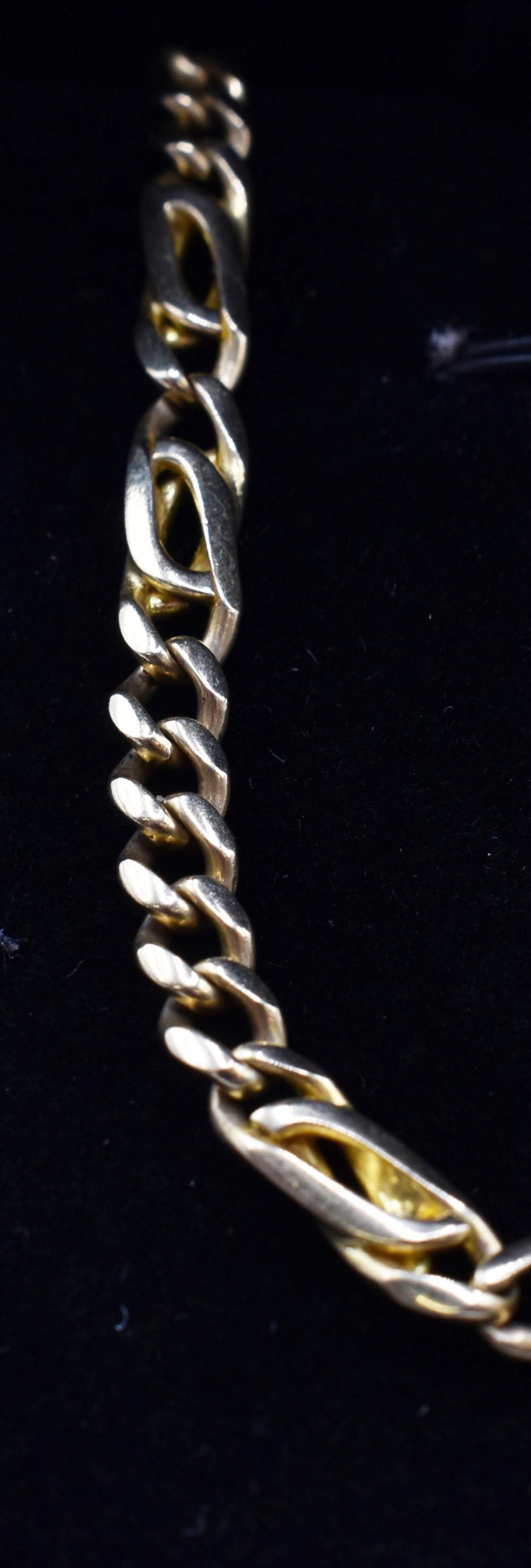 Contemporary 14k Yellow Gold Chain For Sale