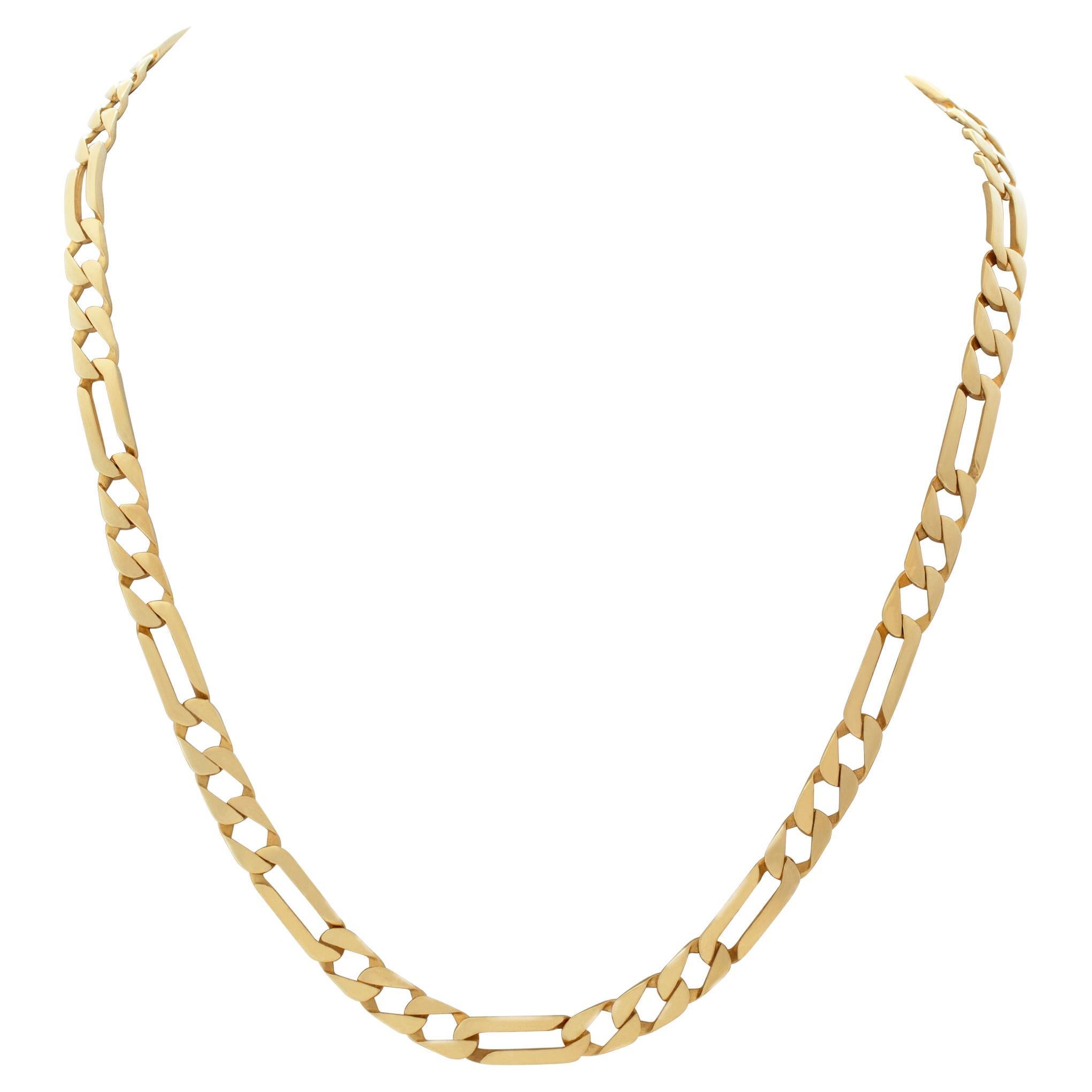 18 Inch 14K Yellow Gold Chain For Sale at 1stDibs 18 inch gold chain, 18 inch necklace, 18