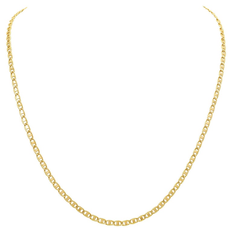14k Yellow Gold Chain For Sale