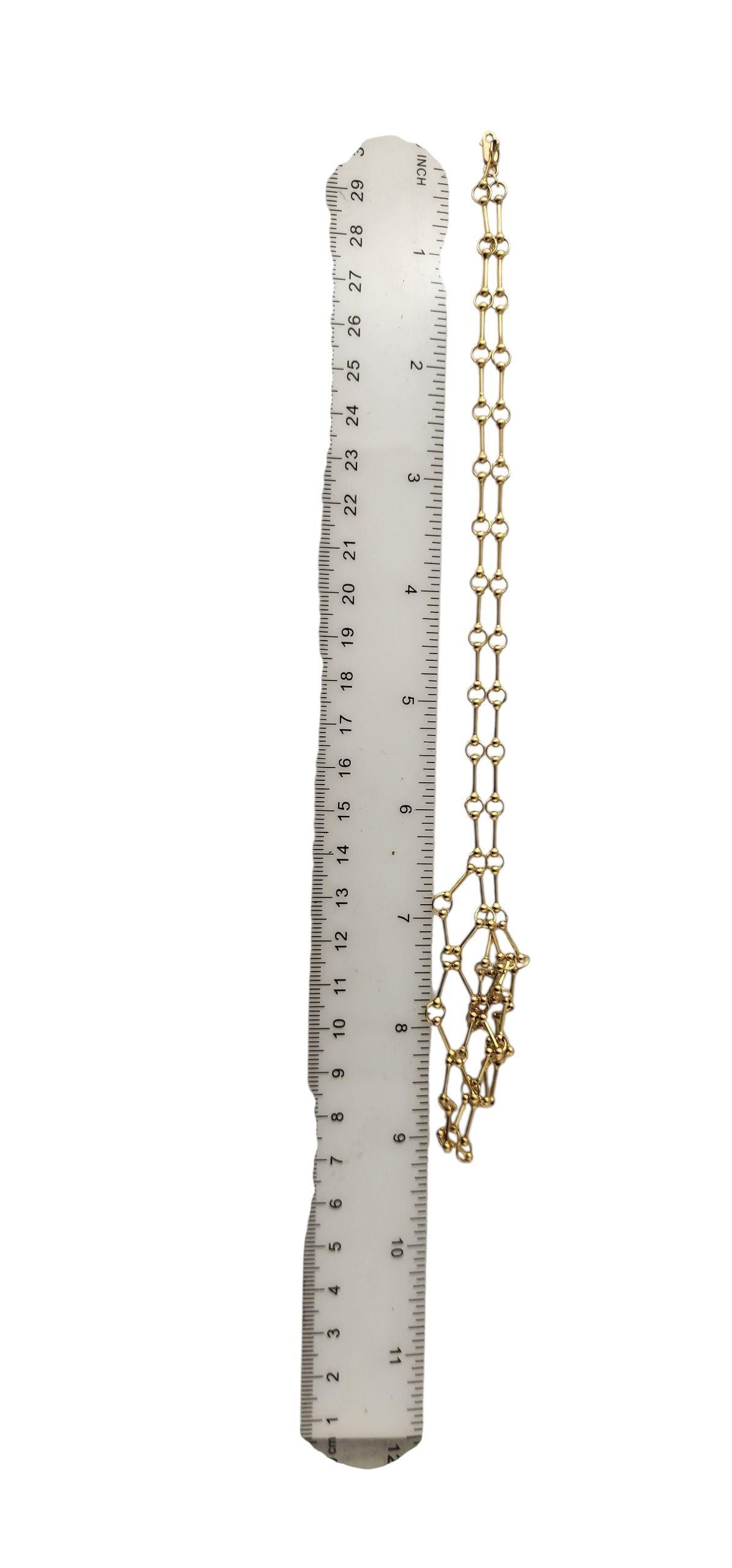Collana pettorina con collare a catena in oro giallo 14K #22804 In condizioni buone in vendita a Washington Depot, CT