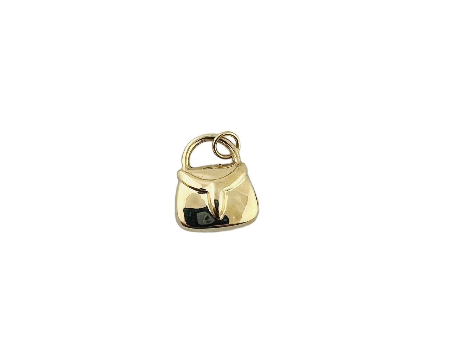 14K Gelbgold Cheetah Geldbörse Charm #15560 Damen