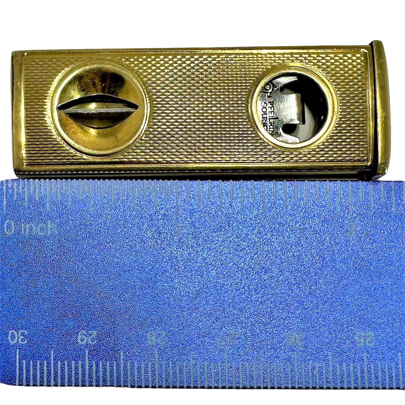 14k Yellow Gold Cigar Cutter For Sale 1