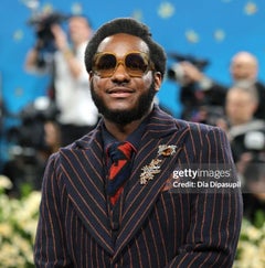 14K Yellow Gold Citrine and Diamond Brooch