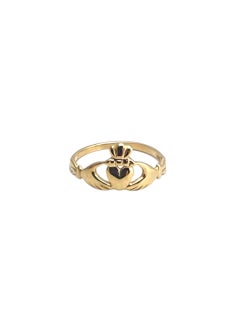 14K Yellow Gold Claddagh Baby Ring #22892