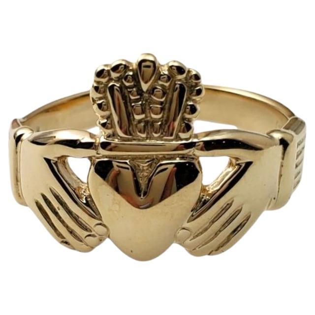 14K Yellow Gold Claddagh Ring #16661