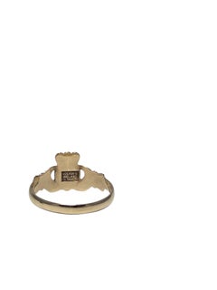 14K Yellow Gold Claddagh Ring Size 8 #24114