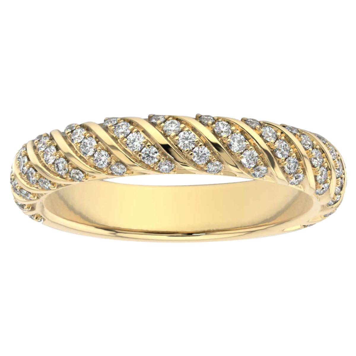 14K Yellow Gold Constance Diamond Ring '2/5 Ct. tw' For Sale