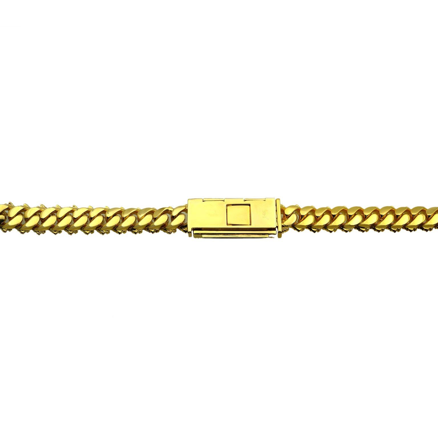 diamond cuban link chain