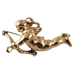 14K Yellow Gold Cupid Charm #23981