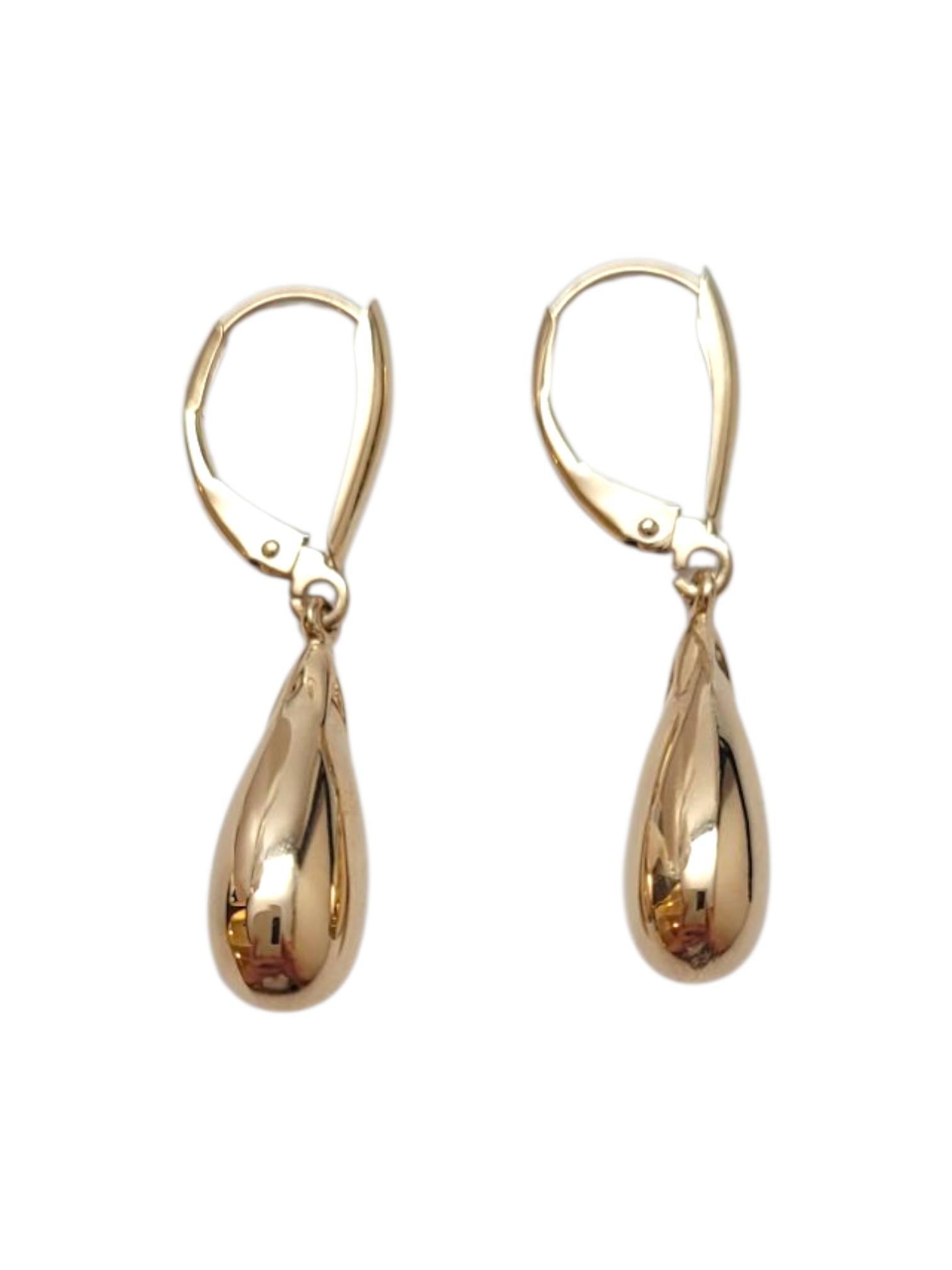 14K Yellow Gold Dangle Teardrop Earrings

Catch everyone's eye with these teardrop earrings! These earrings are meticulously detailed in 14 karat yellow gold and feature a teardrop design.

Size: 33.3 mm X 6.4 mm

Weight: 1.9 g / 1.2 dwt.

Hallmark: