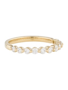 Bandeau en or jaune 14K avec diamant 0.50ct pour elle