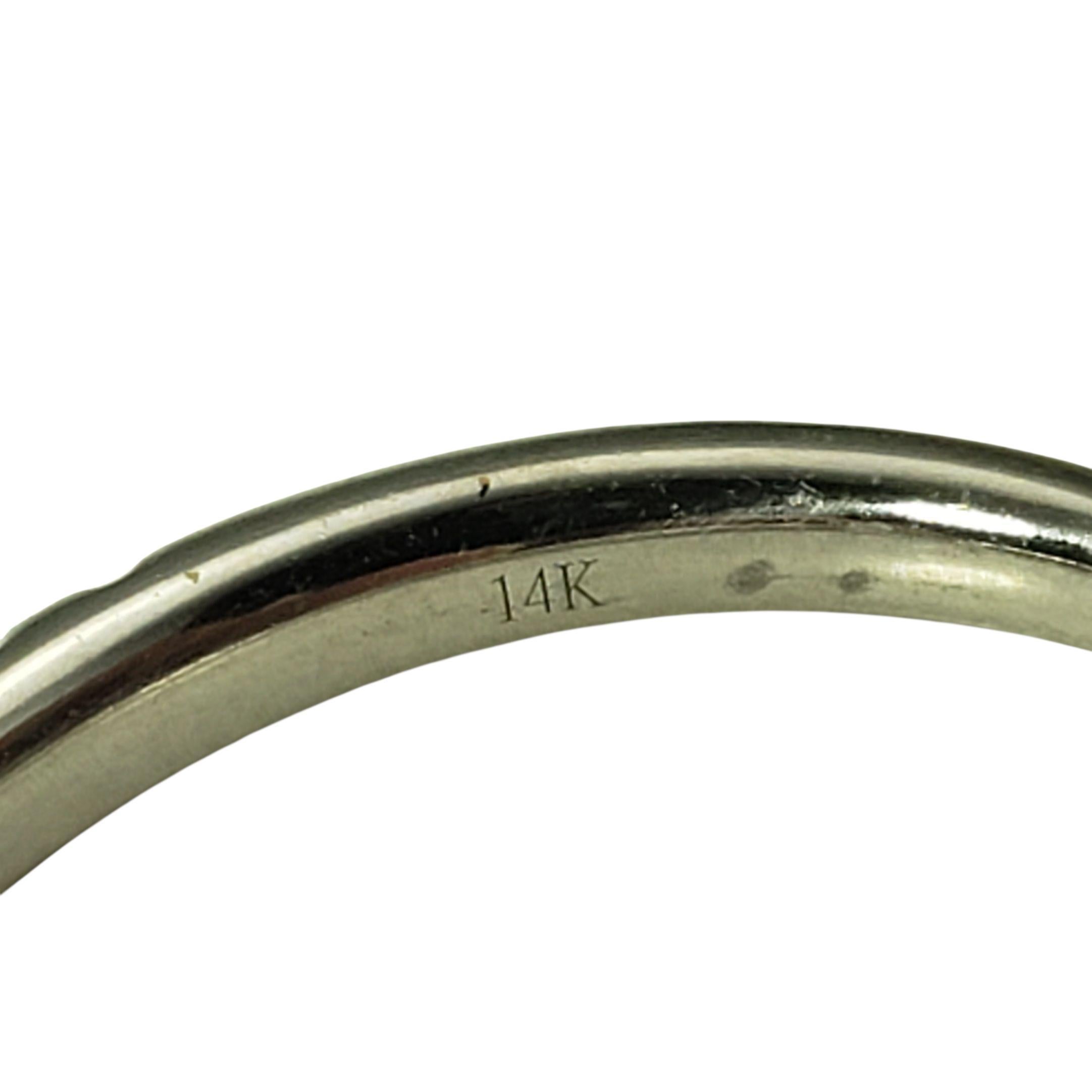 Anello con diamante in oro giallo 14K misura 7,25 #22982 in vendita 1