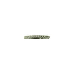 14K Yellow Gold Diamond Band Ring Size 7.25 #22982