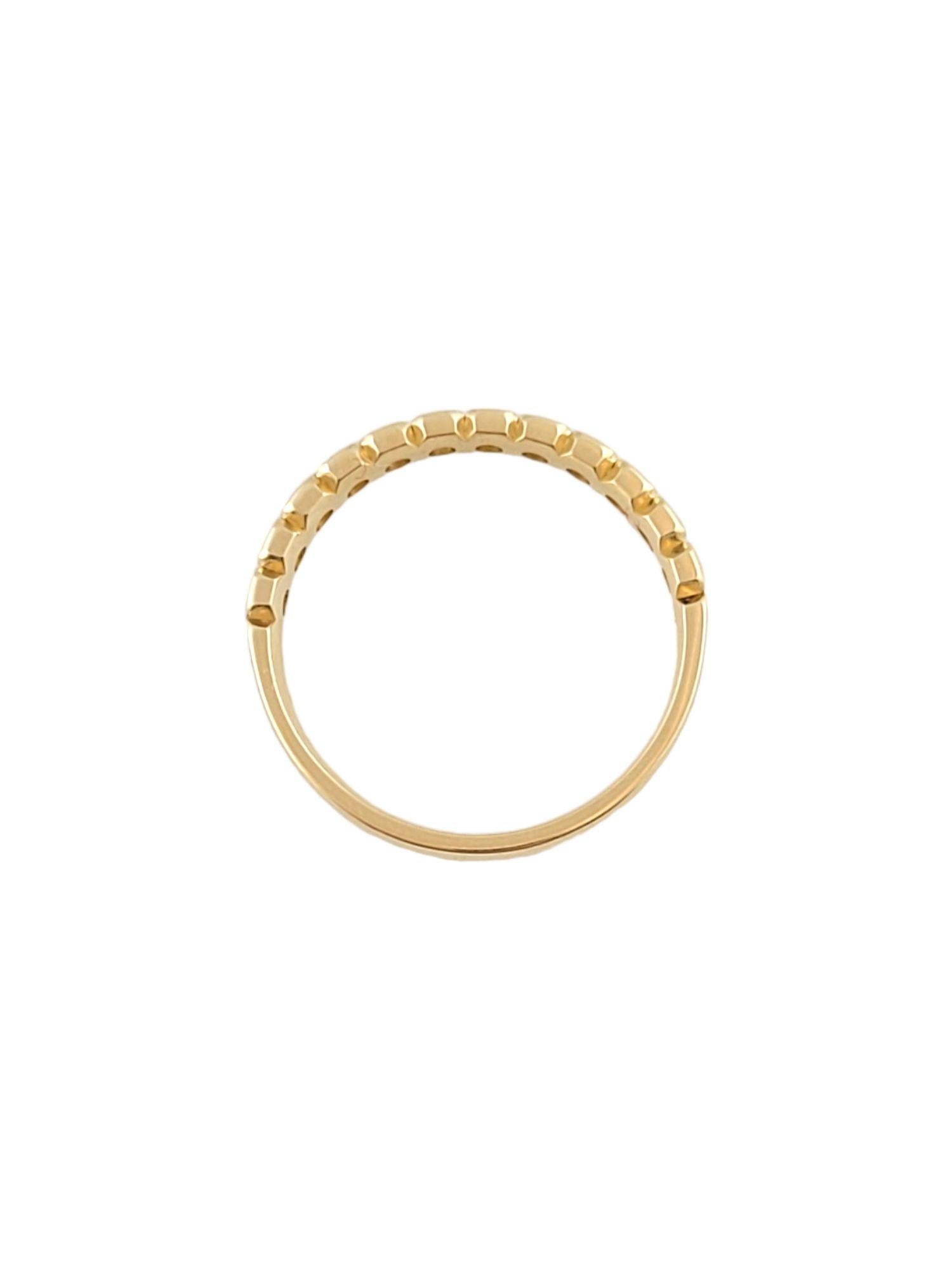 Bandeau en or jaune 14k avec diamants en vente 3