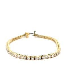 Yellow Gold Diamond Bracelet
